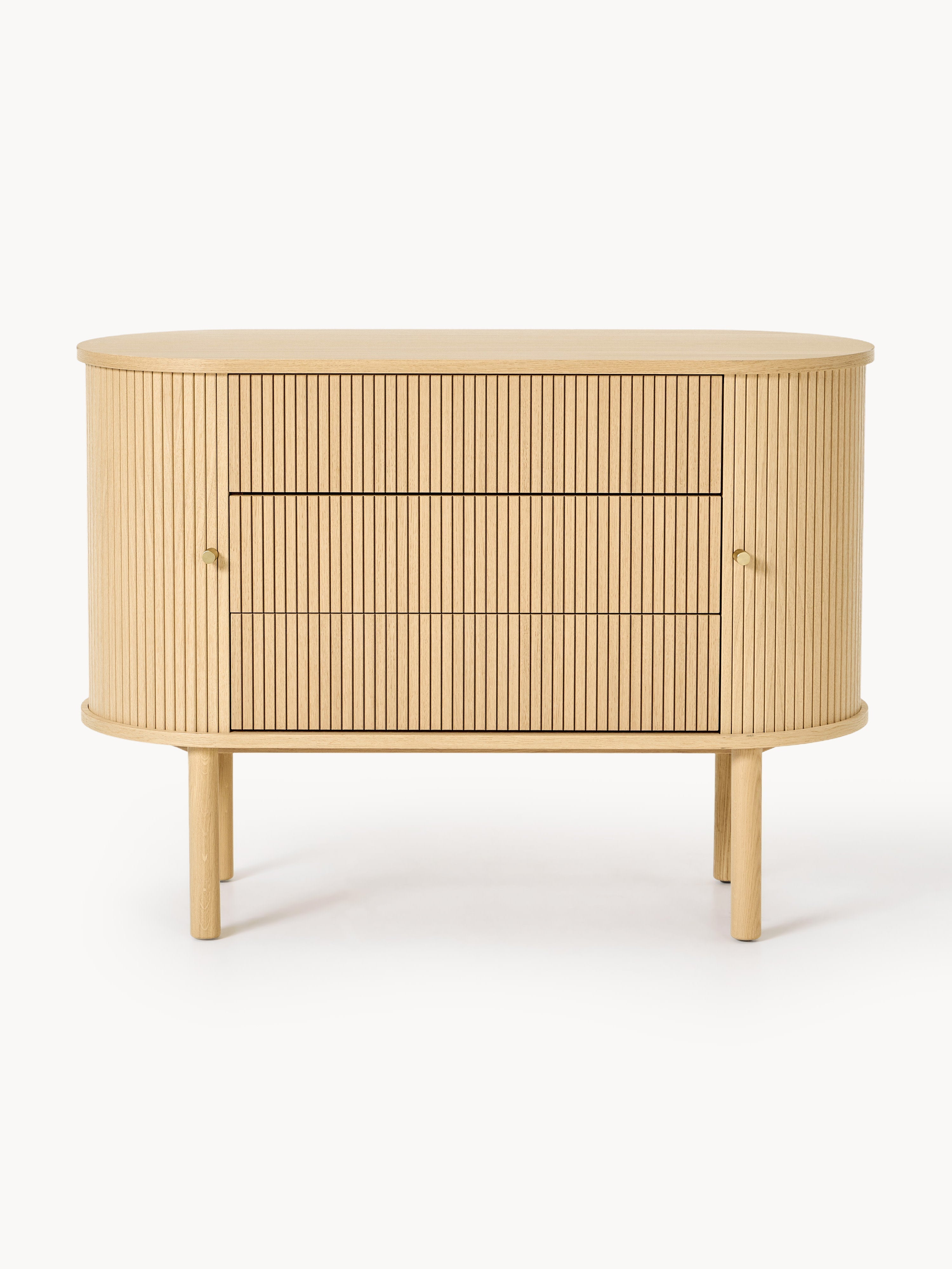 Calary Dresser with Fluted Front