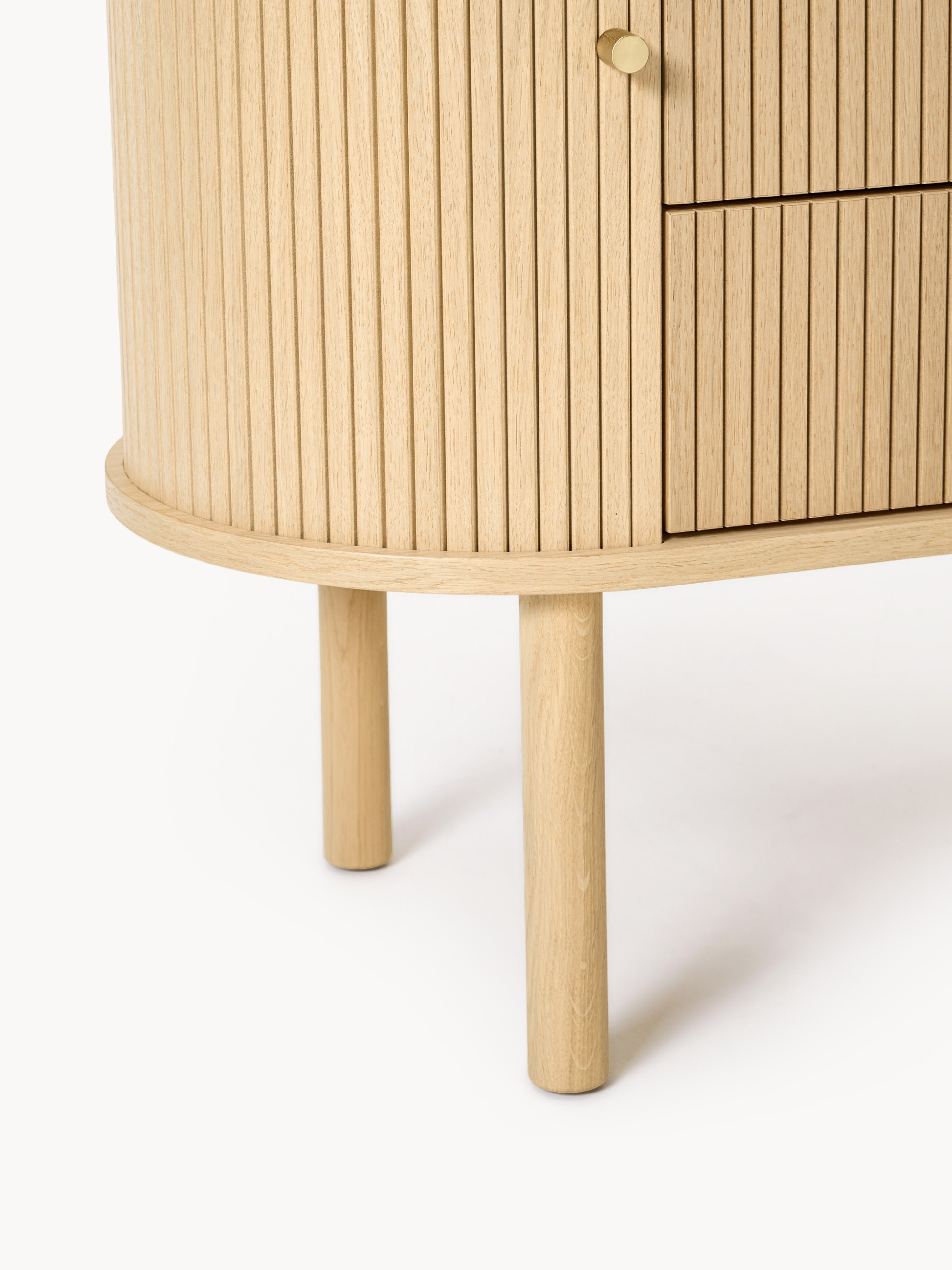 Calary Dresser with Fluted Front
